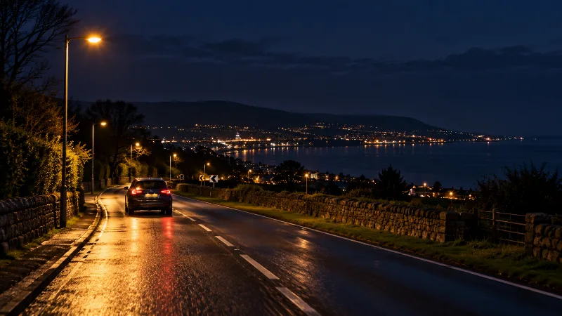 Driving at Night in Northern Ireland