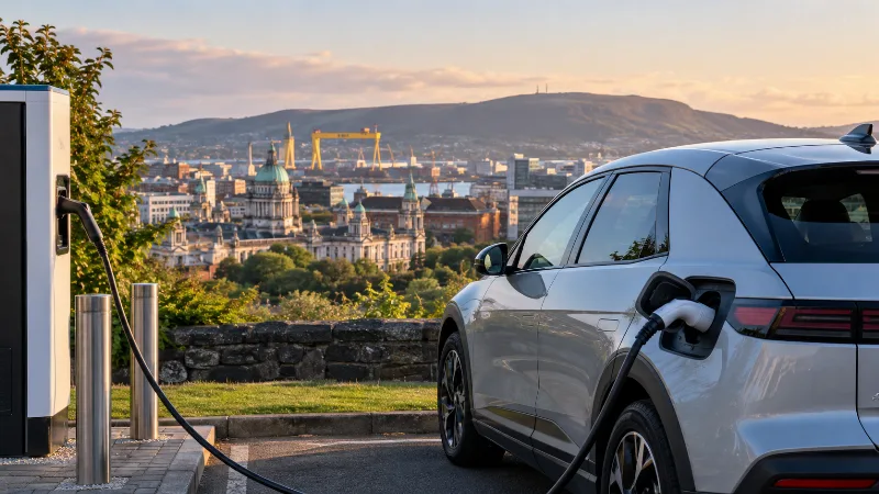 Electric Car Driving in Belfast and Beyond